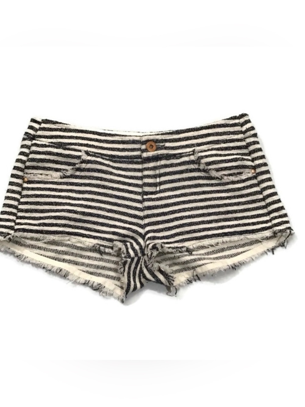 Zara Trafaluc Striped Shorts